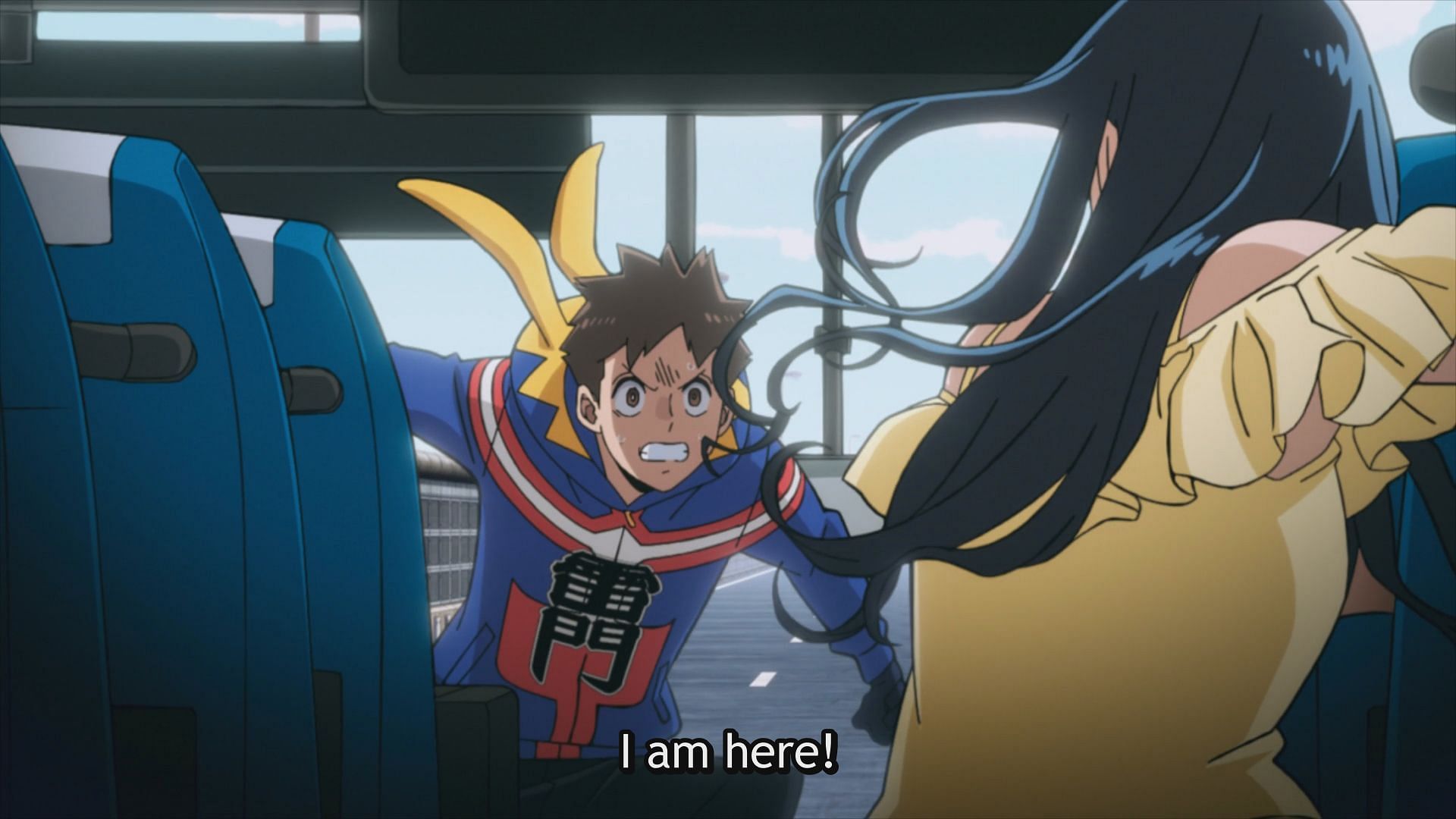 Koichi's face is revealed to Makoto (Image via Bones Film)